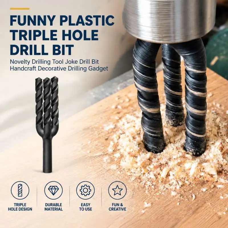 Woodworking Jokes - Mors de perçage triple trou en
