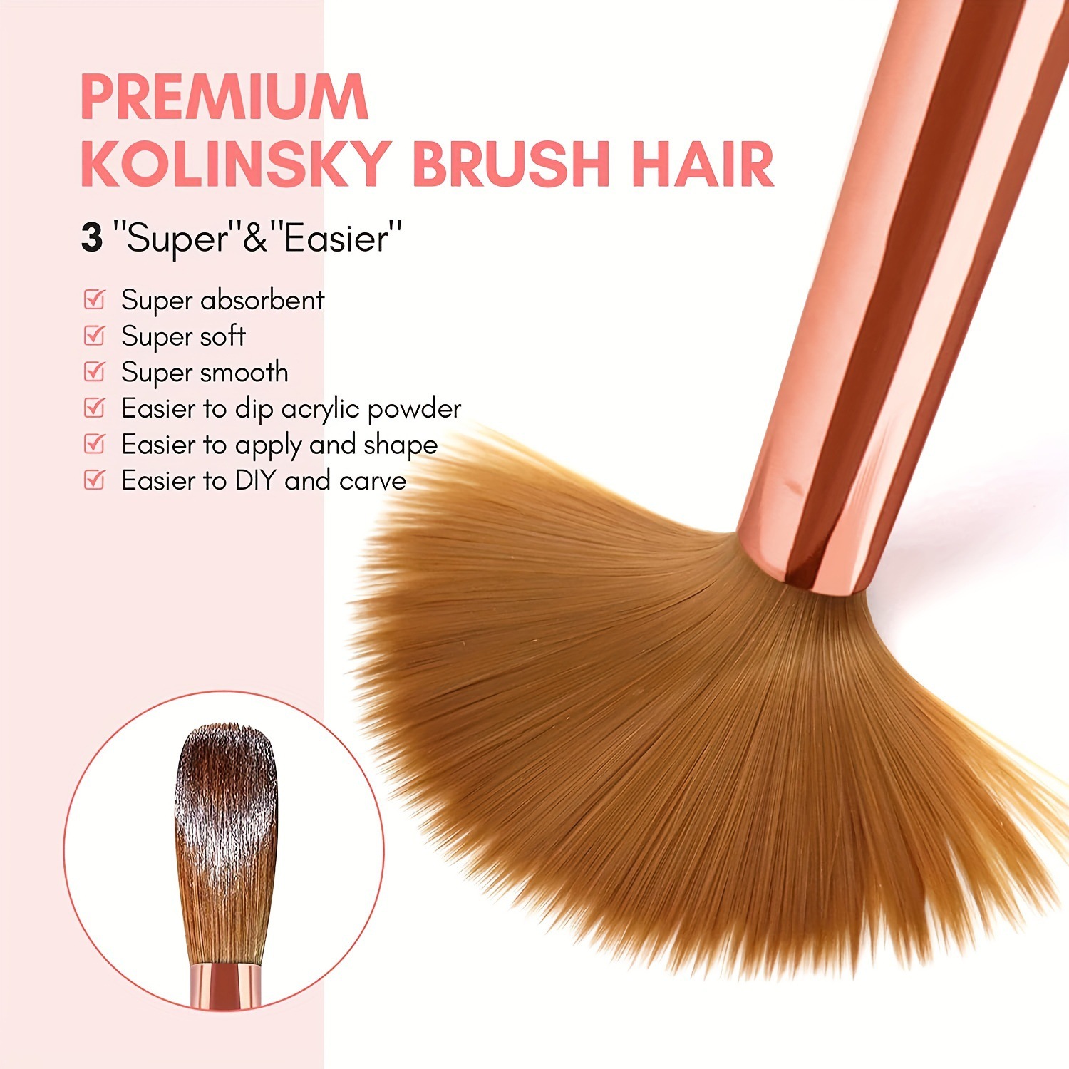 Kolinsky – ensemble de pinceau - Wood Chisel Set avis et prix